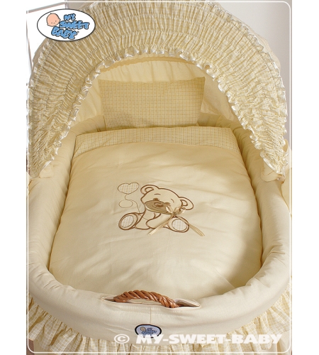 Lisäpeitesetti kehtoon Beige