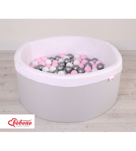 Pallomeri (+ pallot 200kpl) Harmaa