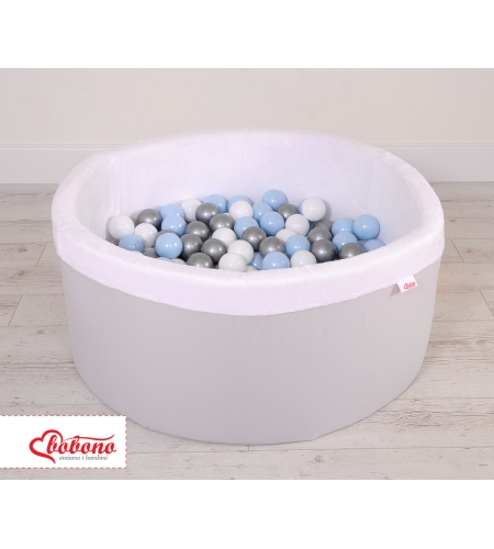Pallomeri (+ pallot 200kpl) Harmaa