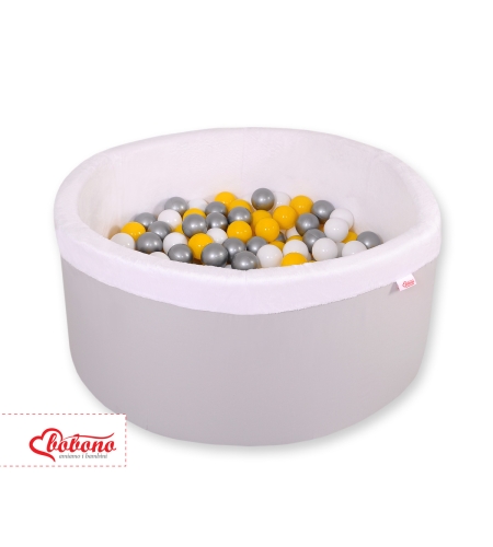 Pallomeri (+ pallot 200kpl) Harmaa