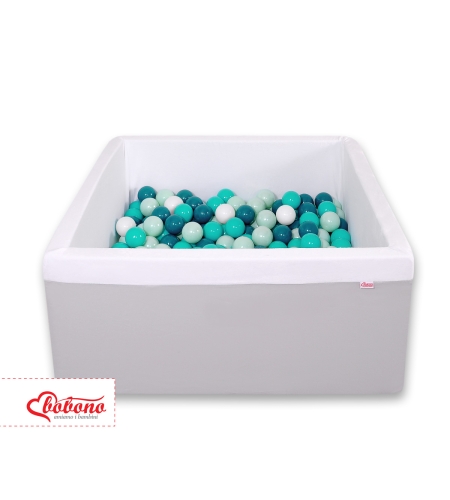 Pallomeri (+ pallot 200kpl) Harmaa