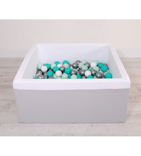 Pallomeri (+ pallot 200kpl) Harmaa