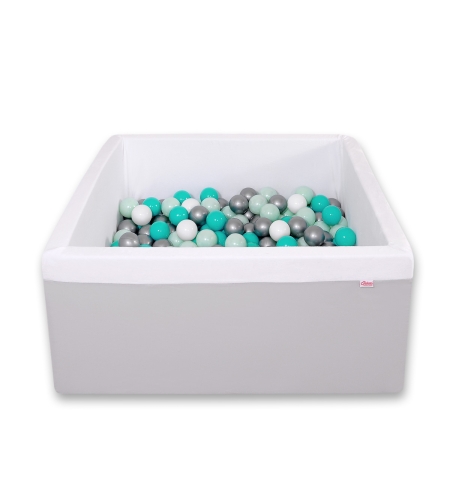 Pallomeri (+ pallot 200kpl) Harmaa
