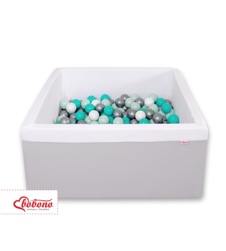 Pallomeri (+ pallot 200kpl) Harmaa