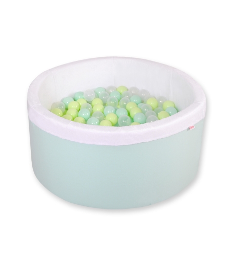 Pallomeri + pallot 200kpl Minttu
