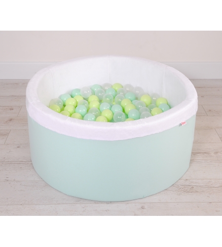 Pallomeri + pallot 200kpl Minttu