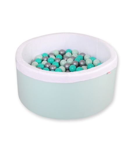 Pallomeri + pallot 200kpl Minttu