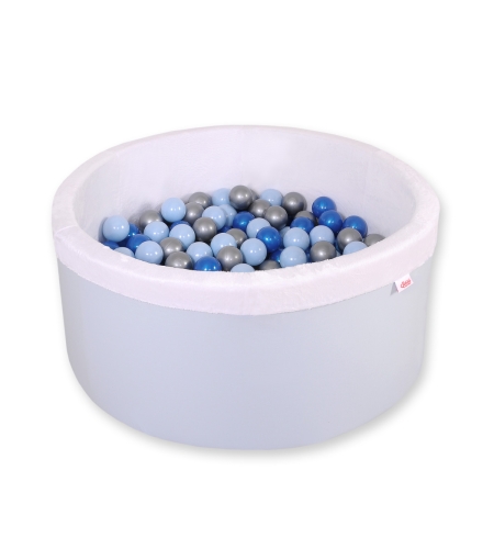 Pallomeri + pallot 200kpl Sininen