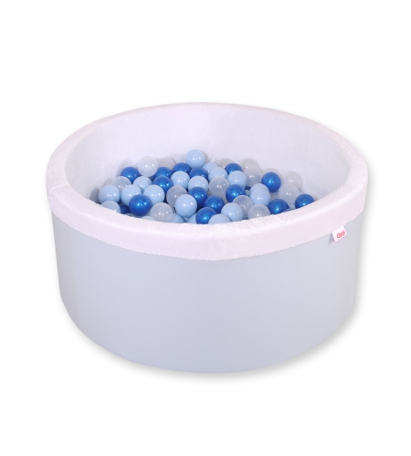 Pallomeri + pallot 200kpl Sininen