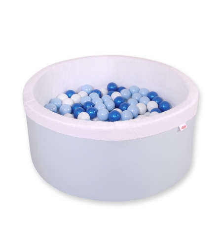 Pallomeri + pallot 200kpl Sininen