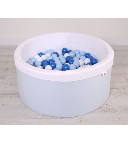 Pallomeri + pallot 200kpl Sininen