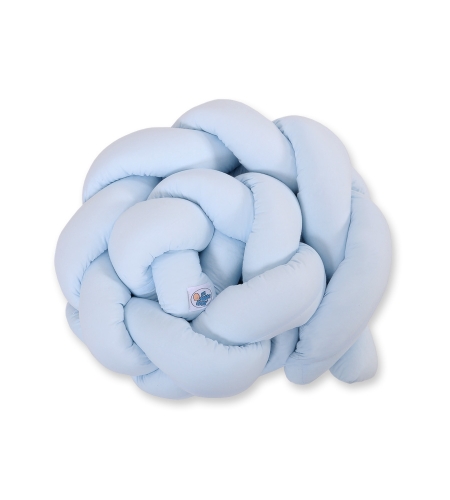 Pinnasängyn reunapehmuste - Knot 180cm Sininen