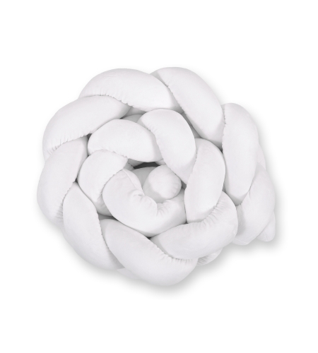 Pinnasängyn reunapehmuste Mikny  - Knot 180cm Valkoinen