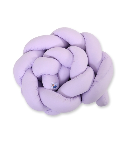 Pinnasängyn reunapehmuste - Knot 180cm Violetti