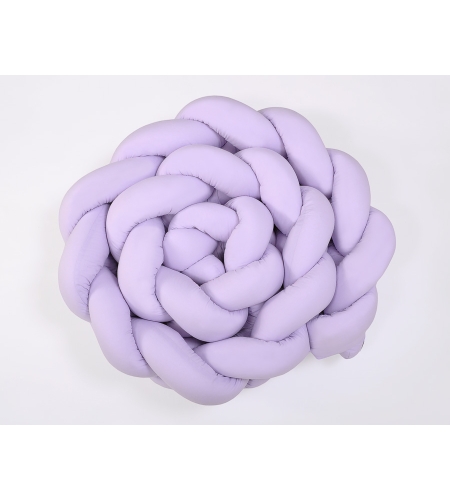 Pinnasängyn reunapehmuste - Knot XXL Violetti