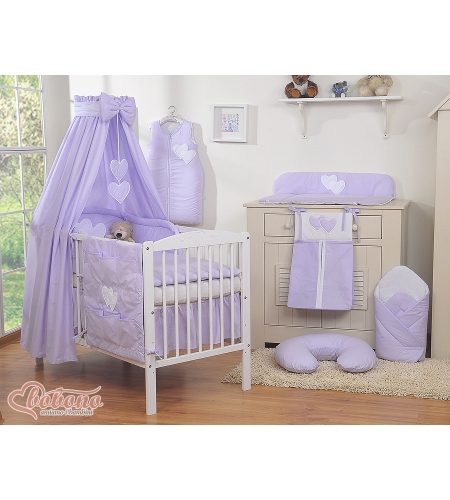 Katosverho - Leijuvat sydämet Violetti Puuvilla