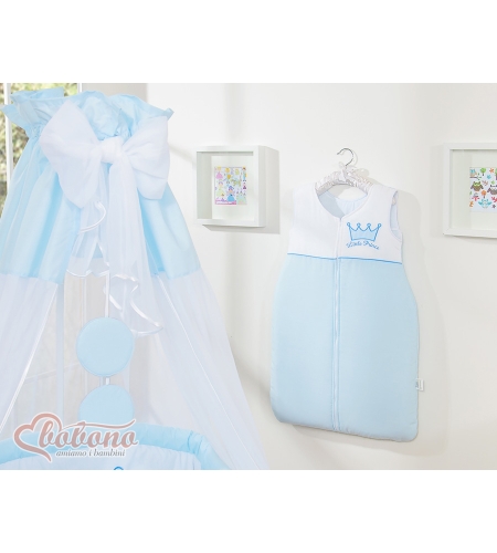 Katosverho vauvan sänkyyn - Little Prince/Princess Sininen Sifonki