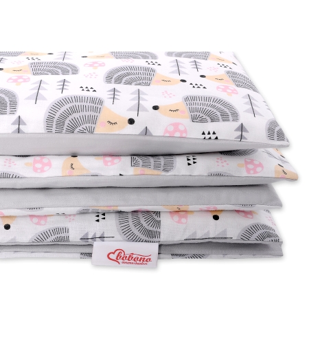 Pussilakanasetti - 100x135 Mini - Harmaa Siilet
