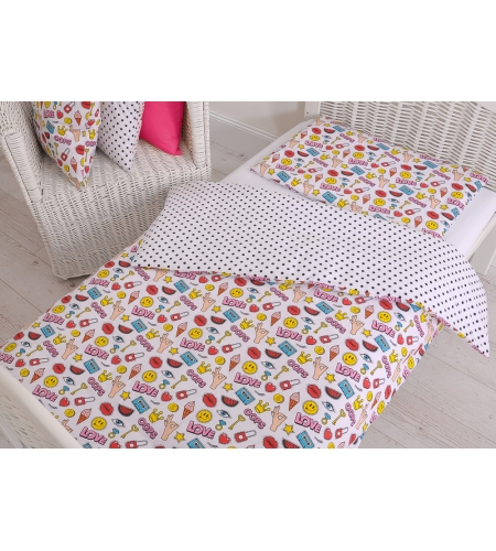 Pussilakanasetti 140x200 Junior -