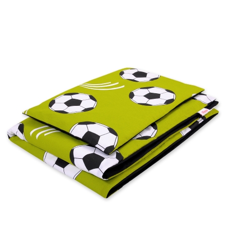 Pussilakanasetti 140x200 Junior - Vihreä Football Jalkapallo