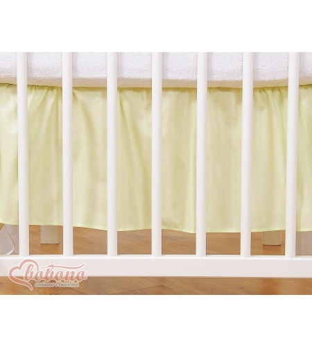 Röyhelöreuna vauvan sänkyyn 120x60cm - Little Prince/Princess  Vihreä