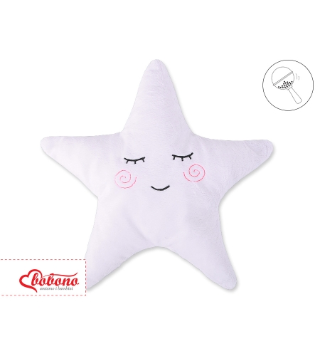 Tähtityyny helistimellä - Little Star Valkoinen
