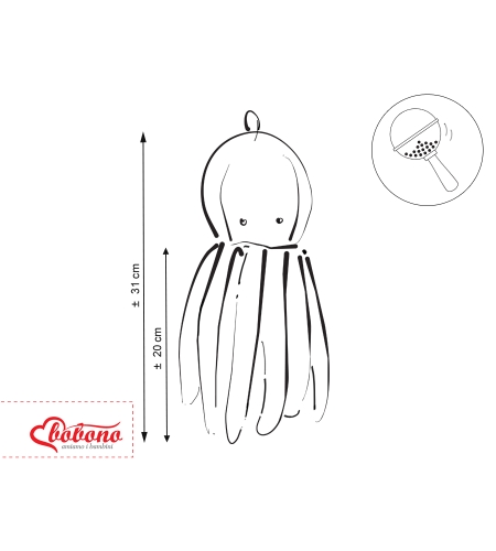 Tyyny helistimellä - Cuddly Octopus Vihreä