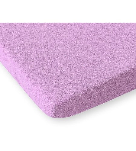 Vauvan frotee-lakana pinnasänkyyn 140x70cm Violetti