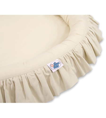 Vauvan leikkipesä reunuksella Beige