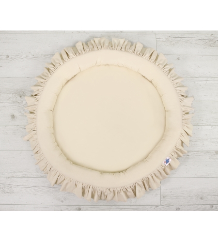 Vauvan leikkipesä reunuksella Beige