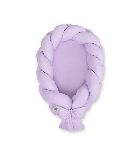 Vauvan palmikko lepopesä 2in1 Violetti