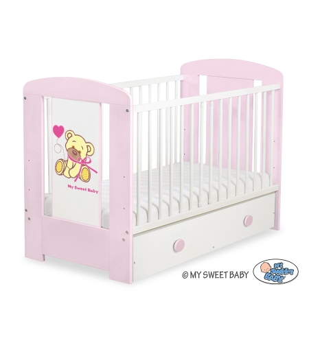 Vauvan sänky 120x60cm Nalle + Säilytyslaatikko   MAXI