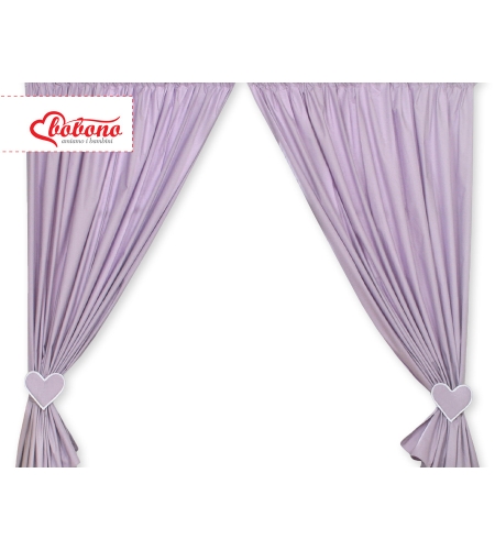 Vauvan verhot - Hanging Hearts Violetti