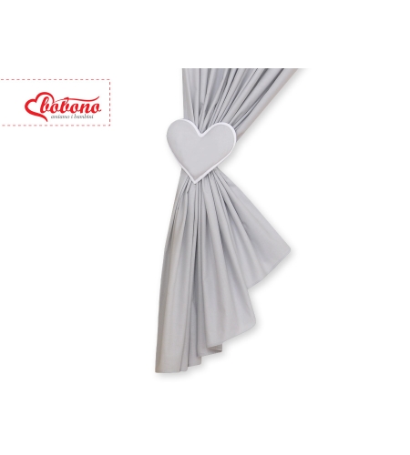 Verhot vauvan huoneeseen - Hanging Hearts Harmaa